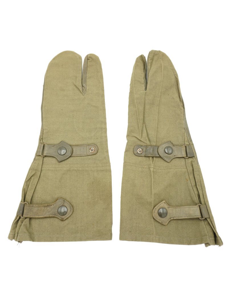 Paire de Gants originale allemande troupes motorisées WW2 - 1941