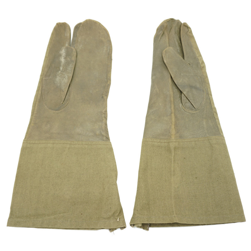 Paire de Gants originale allemande troupes motorisées WW2 - 1941 Paire de Gants originale allemande troupes motorisées WW2 - 1941
