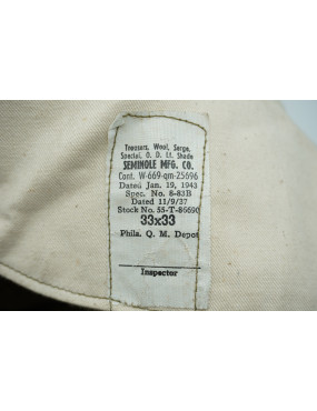 Pantalon original US WW1 - 1918