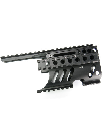 Montage Mini 14 tactical UTG quad rails ref 22 