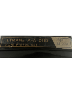 Jeu d'outils Lyman pour 45 Colt