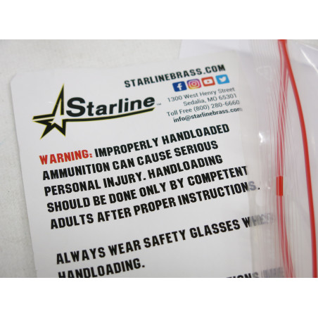 Lot de 50 douilles neuves non amorcées 44 Mag Starline