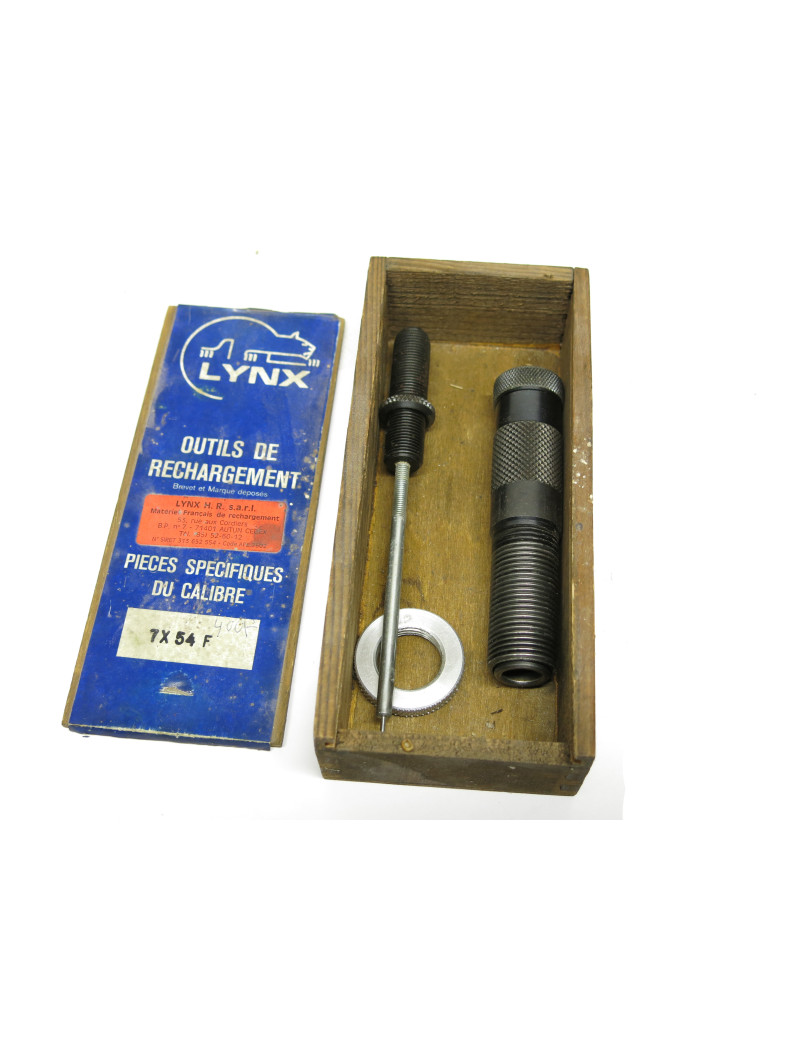 Outil de rechargement Lynx calibre 7 x 54 