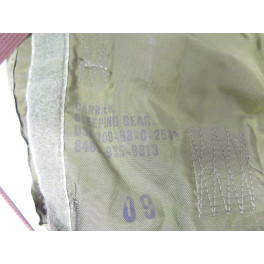 Porte sac de couchage nylon daté 1968 US ref 33
