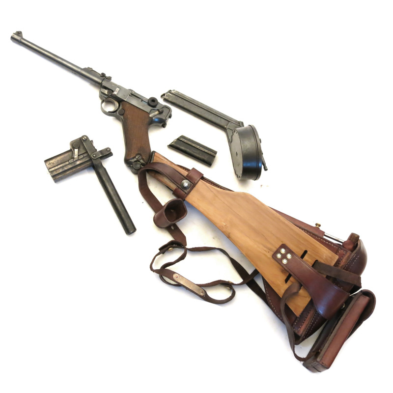 Etui crosse P08 artillerie