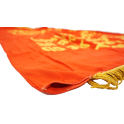 Drapeau de cérémonie Russe original à l'effigie de Staline et Lénine