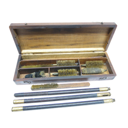 Boite de nettoyage calibre 12  baguette bois ref  101