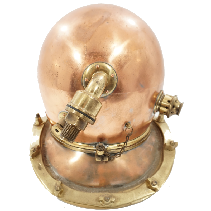 Casque de Scaphandrier original coréen utilisé pendant la guerre du Vietnam