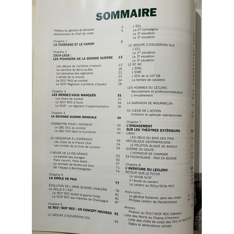 Livre Régiment de Chars de combat 501e/503e : Le futur et l'action et l'Action Livre Régiment de Chars de combat 501e/503e : Le futur et l'action et l'Action