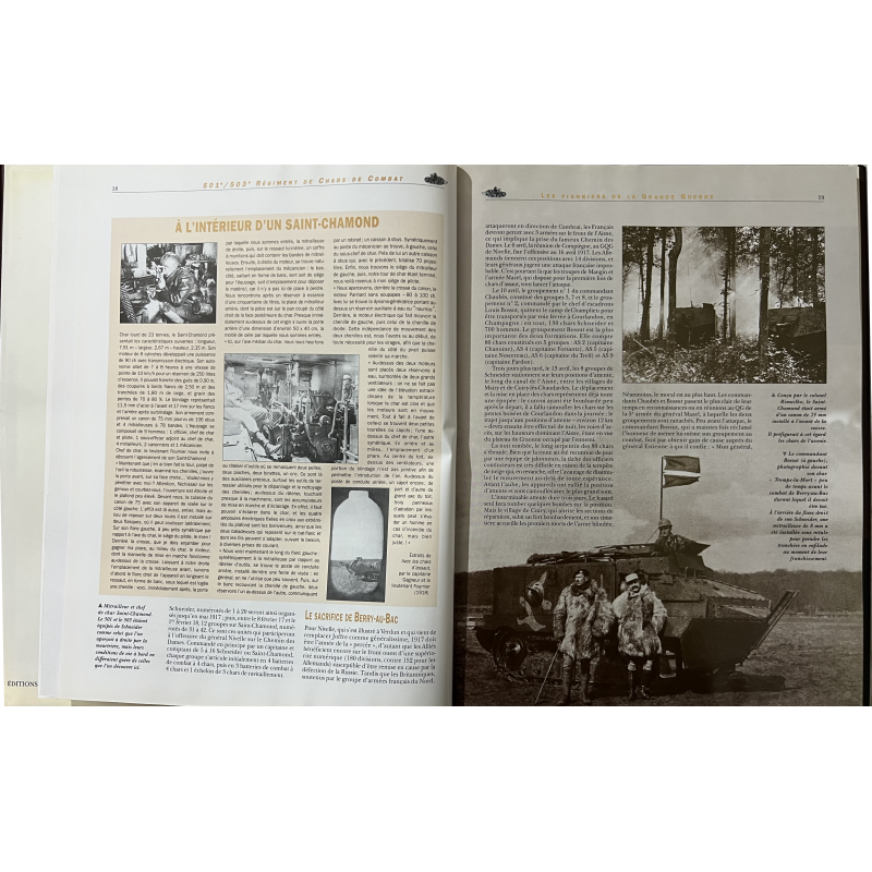 Livre Régiment de Chars de combat 501e/503e : Le futur et l'action et l'Action Livre Régiment de Chars de combat 501e/503e : Le futur et l'action et l'Action