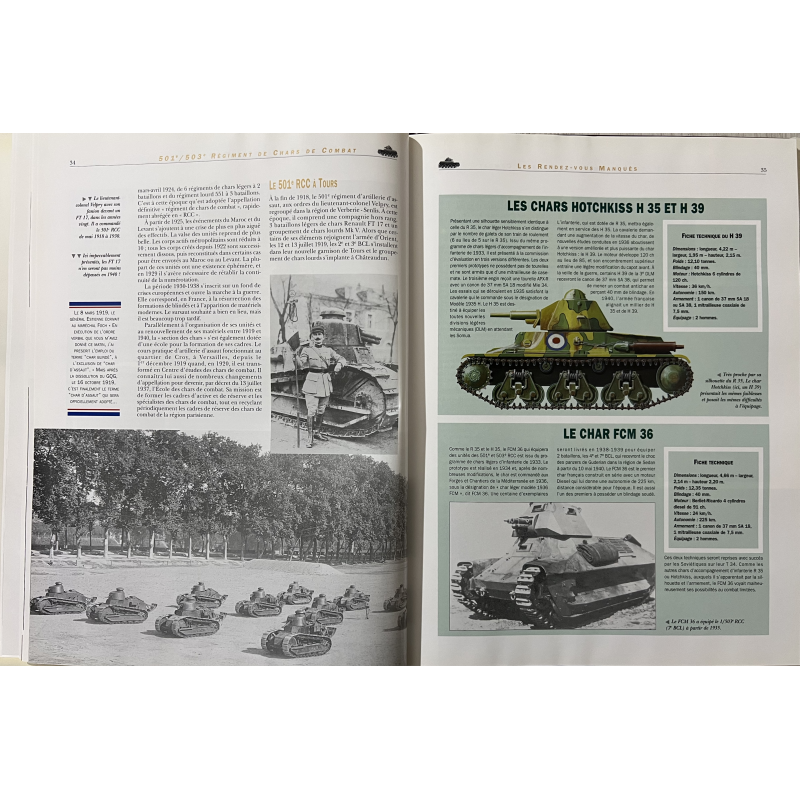 Livre Régiment de Chars de combat 501e/503e : Le futur et l'action et l'Action Livre Régiment de Chars de combat 501e/503e : Le futur et l'action et l'Action