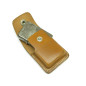 Porte Zippo cuir marron