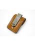 Porte Zippo cuir marron