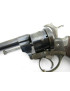 Superbe revolver Lefaucheux 1862 calibre 12 mm à broche 