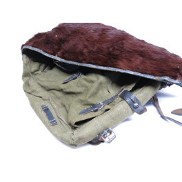 Sac a dos poil de vache Allemand daté 1942 dpq ref sa 456