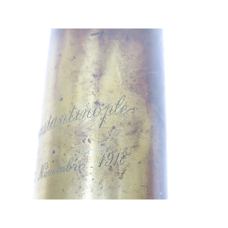 Douilles de 75 gravée Constantinople 1918 ref 478 