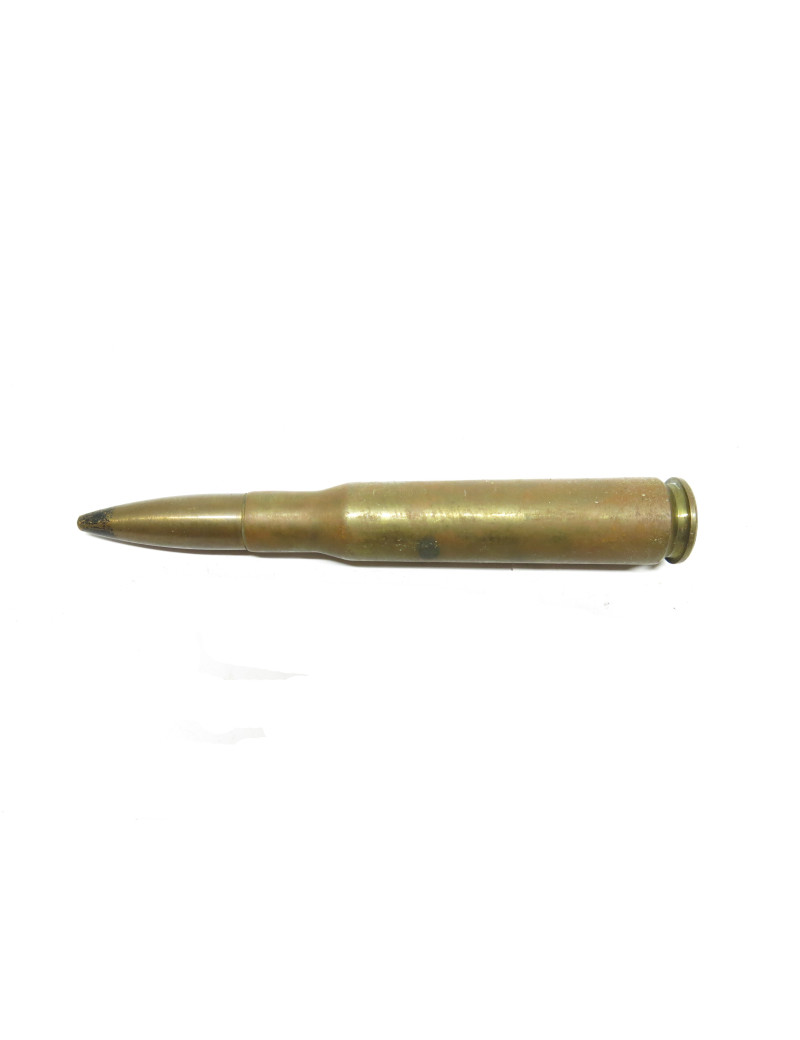 Cartouche calibre 12.7 US 1943 perforante TW inerte un1