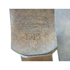 Ceinturon cuir Allemand daté 1915 ref 66