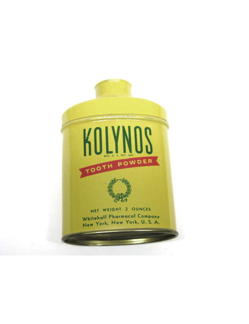 Poudre dentifrice Kolynos US army 39/45 ref 66