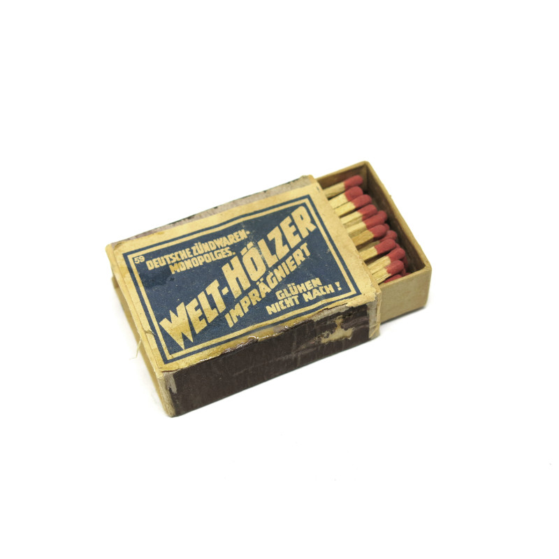 Boite allumettes pleine Allemande Welt Holzer ww2  ref  102 