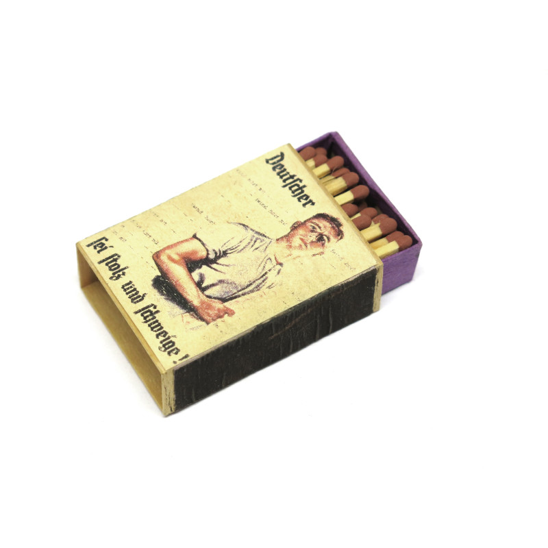 Boite allumettes pleine Allemande Deutfcher  ww2  ref  107 