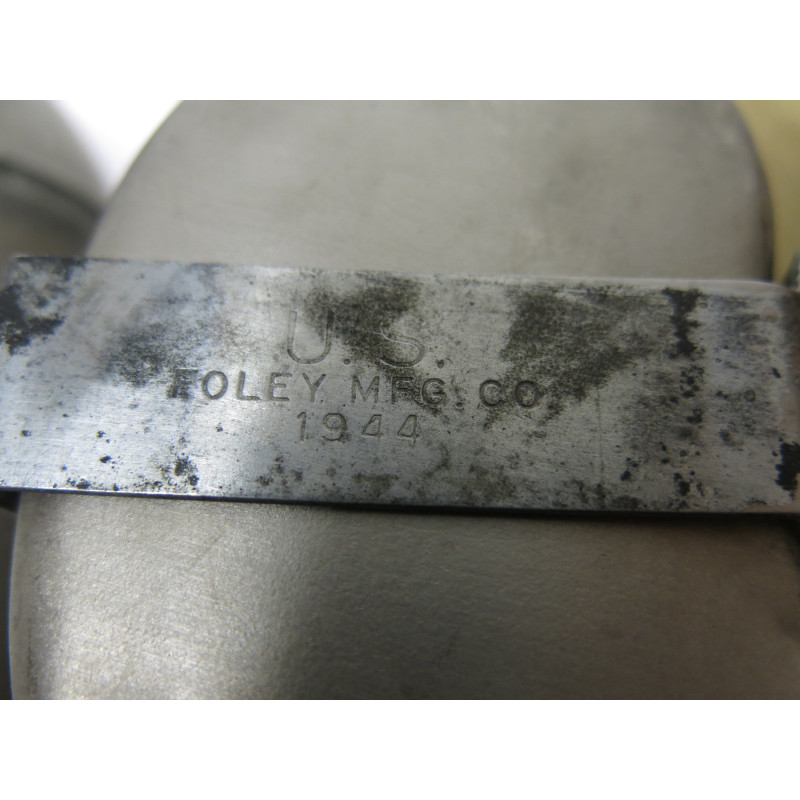 Gourde originale US 1944 complète avec quart et housse