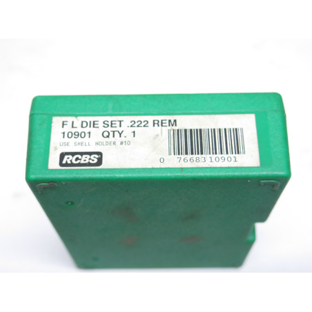 Jeu d'outils RCBS pour calibre 222 Remington ref 44