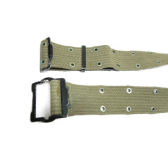 Ceinturon toile armée Francaise indo Algerie ref 47 