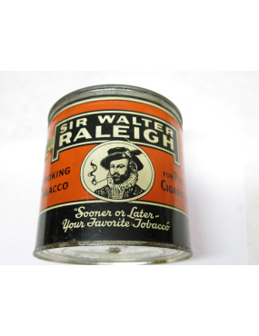 Grosse boite tabac Raleigh US ww2 ref 666 