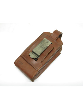 Pouch cuir pour telephone Vega US Vietnam ref 45 