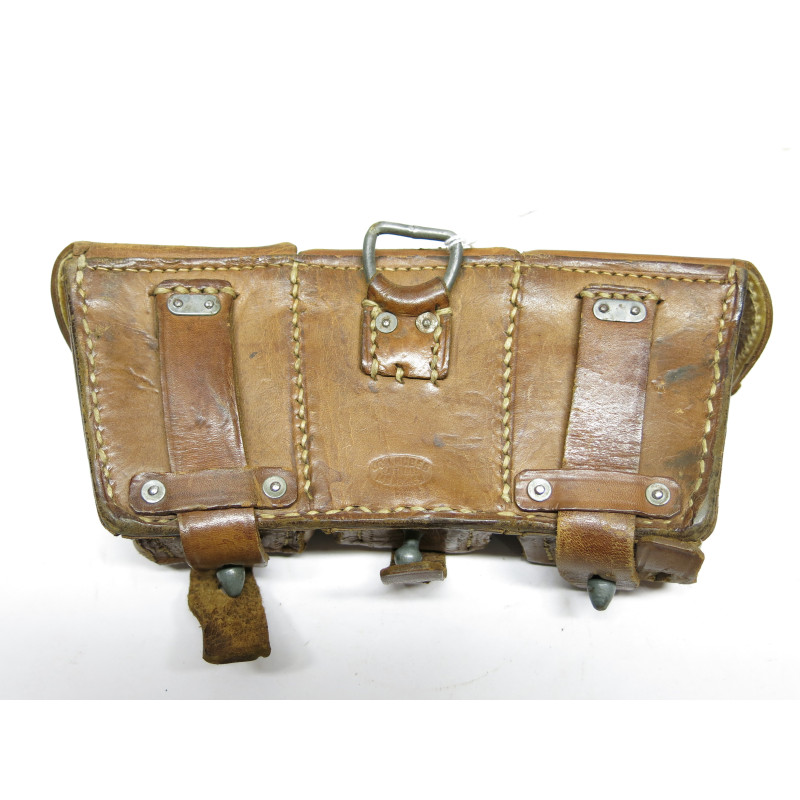 Belle cartouchiere fauve  originale Mauser Gew 98 1918  Ref  558