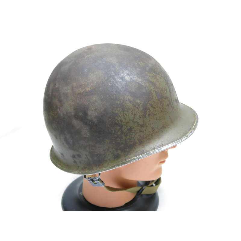 Casque M1  US 1945 Indochine complet ref ca 495