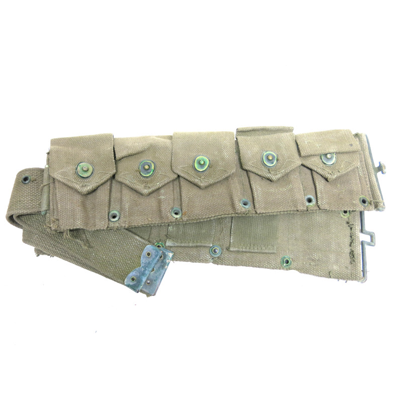 Ceinturon cartouchière Garand original US WW2 - 1944