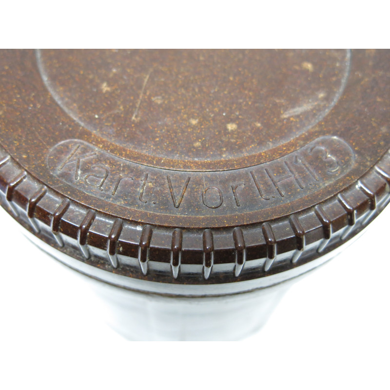 Boite en bakélite 1944 Allemande Karl Vorl H13 Réf 456 Boite en bakélite 1944 Allemande Karl Vorl H13 Réf 456