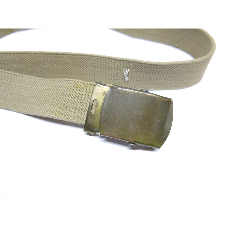 Ceinture de pantalon originale US WW2 - 1944 ref 59 