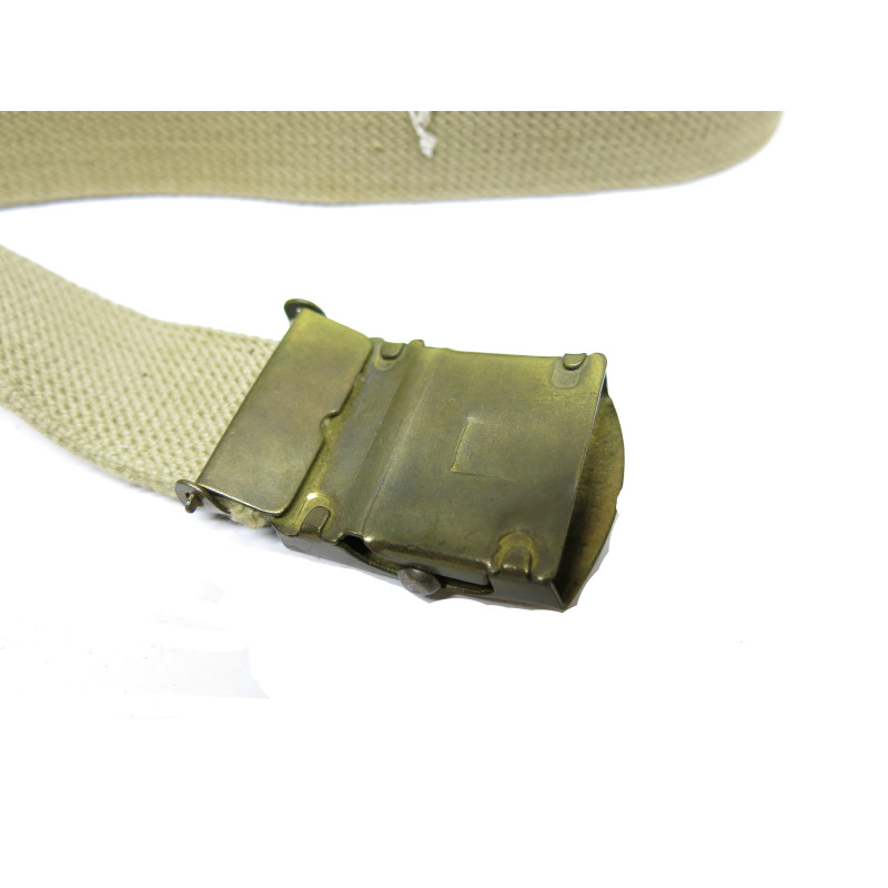 Ceinture de pantalon originale US WW2 - 1944 ref 59 