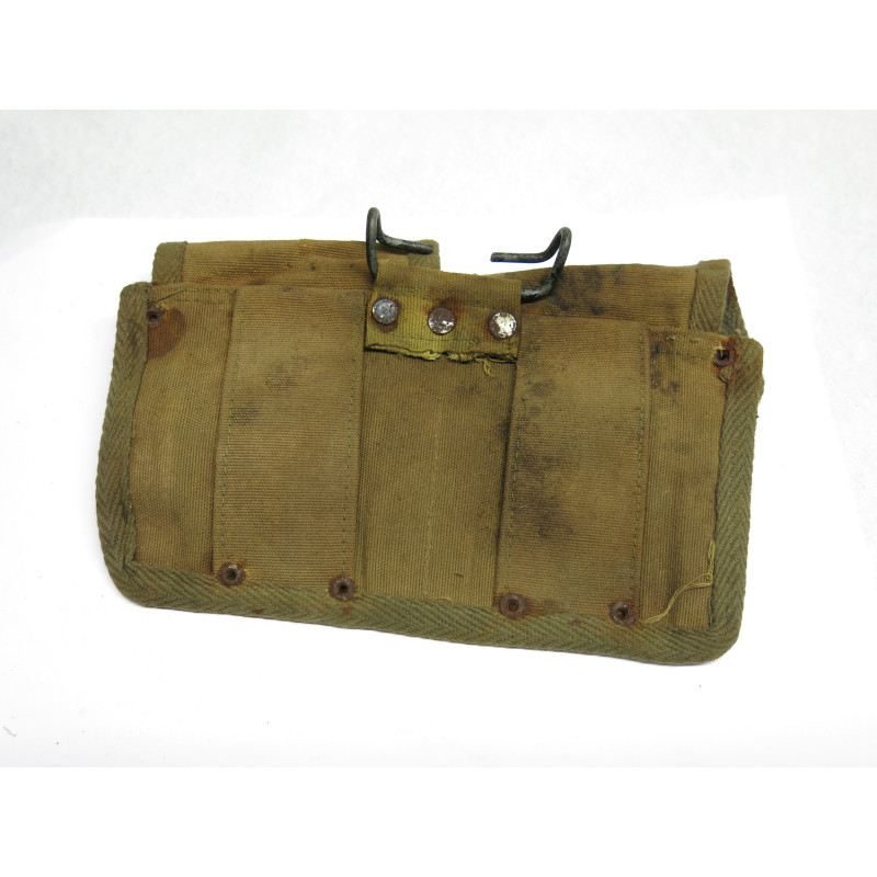 Porte chargeur toile fusil Mas 49/56 Indochine  ref 22 