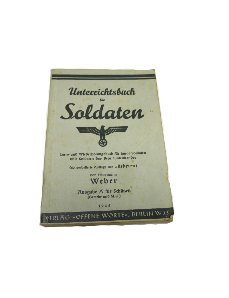 Livre Unterrichtsbuch f:ur Soldaten de 1938 