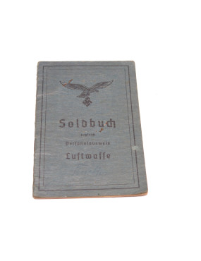 Soldbuch Allemand Luftwaffe...