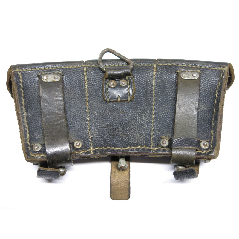 Cartouchiere cuir 98K originale 39/45