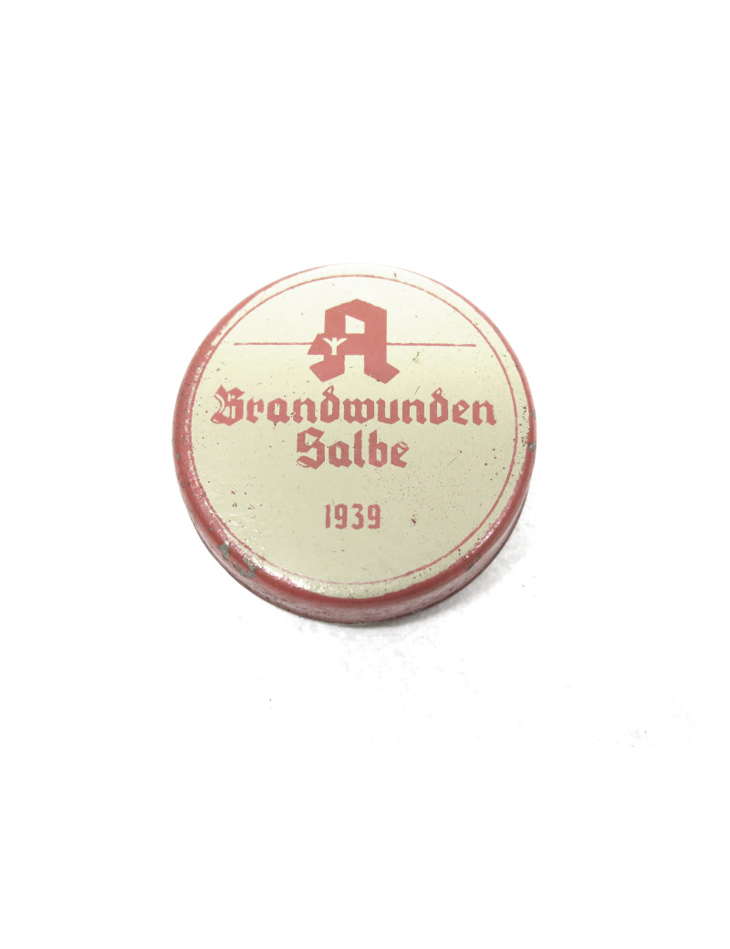 Boite originale Allemande Brandwunden Salbe ref 10 