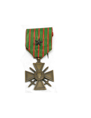 Croix de guerre 1914/1918 1 etoile Ref 47