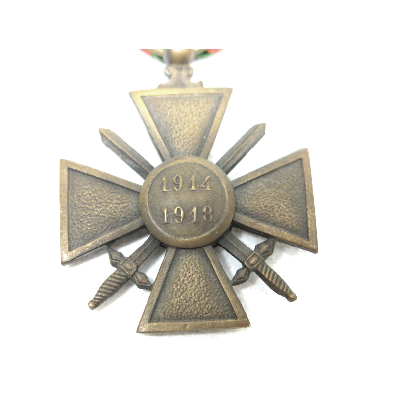 Croix de guerre 1914/1918 1 etoile  Ref 47