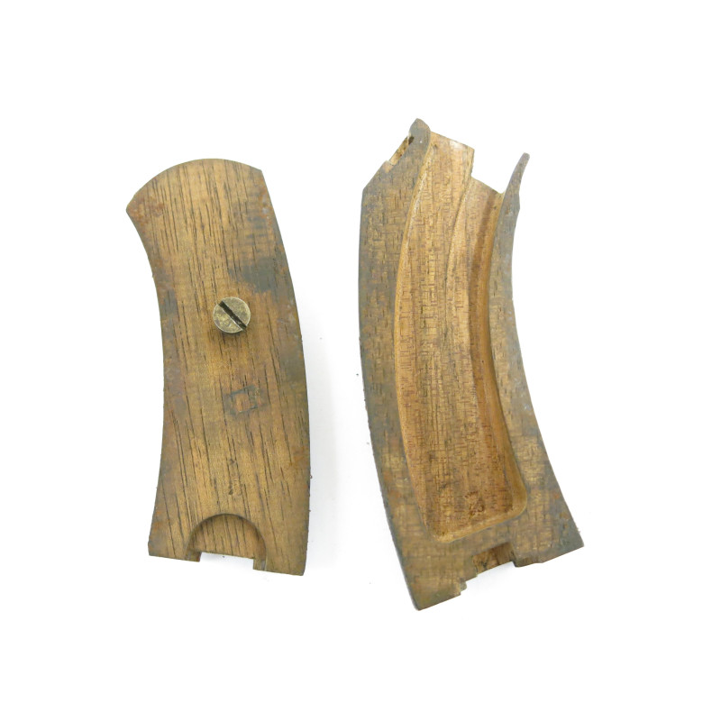 Belle paire de plaquettes de crosse originale revolver 1892 ref R  133