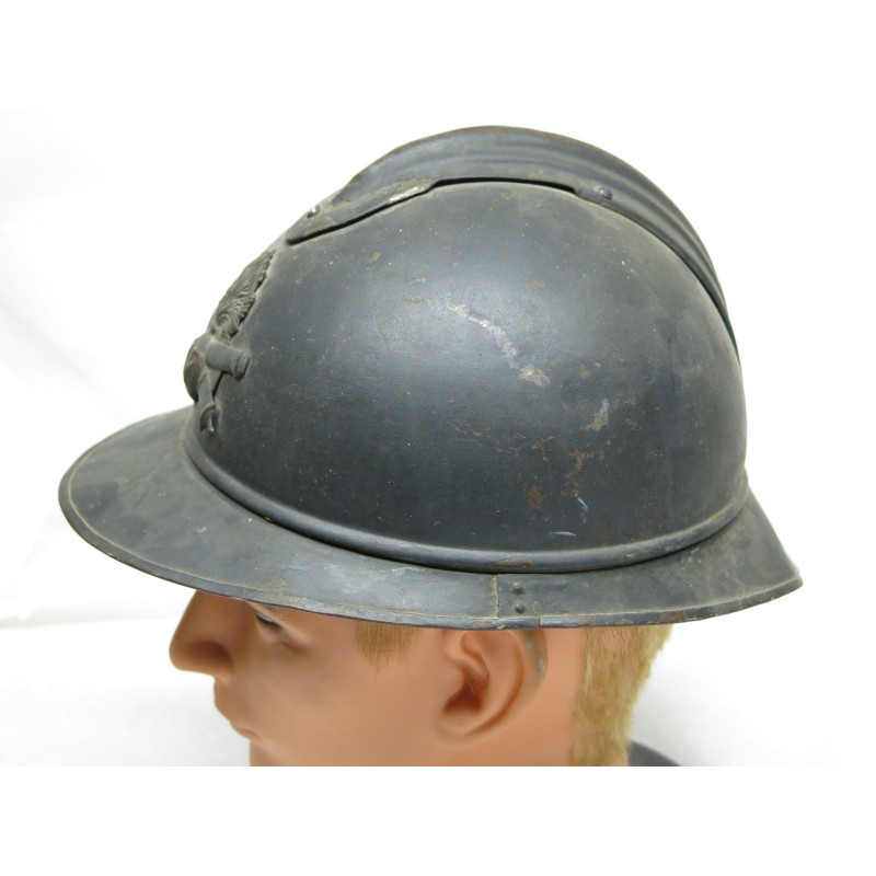 Casque Adrian artillerie bleu horizon 14/18  ref 954 