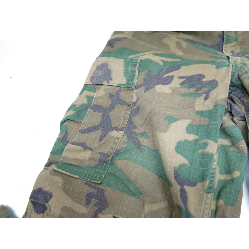 Pantalon camouflé original 1970 US Vietnam  ref 789
