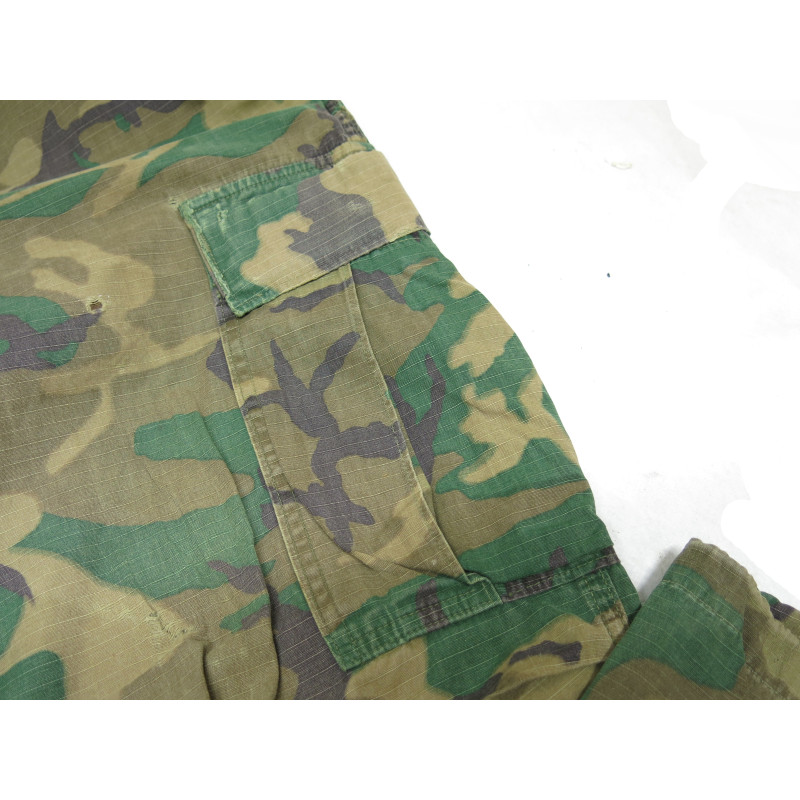 Pantalon camouflé original 1970 US Vietnam  ref 789