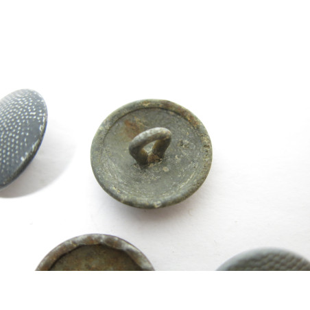 Lot de 10 boutons originaux Allemand veste Wh Ref 75