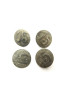 Lot de 4 boutons originaux Allemand veste Wh Ref 43