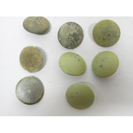 Lot de 8 boutons originaux Allemand veste Wh Ref  56